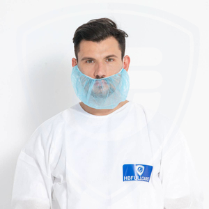 Couverture de barbe jetable non tissée respirante de haute qualité pour l'industrie alimentaire