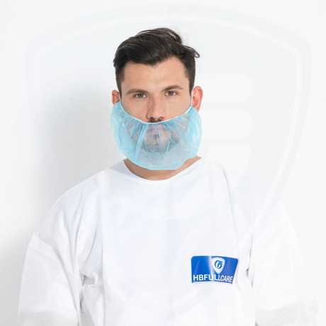 Couverture de barbe jetable respirante de haute qualité non tissée pour l'industrie alimentaire