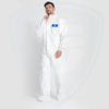 Type 5/6 Spray Painting Combinaisons de protection jetables Safety WorkWear White
