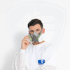 6200 Masque de pulvérisation respiratoire demi-masque réutilisable pour la pulvérisation de peinture. Polissage à la machine chimique. Soudage.Protection du travail du bois et autres travaux