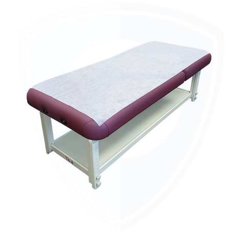 Couverture de beauté de massage de drap de lit imperméable jetable non tissé